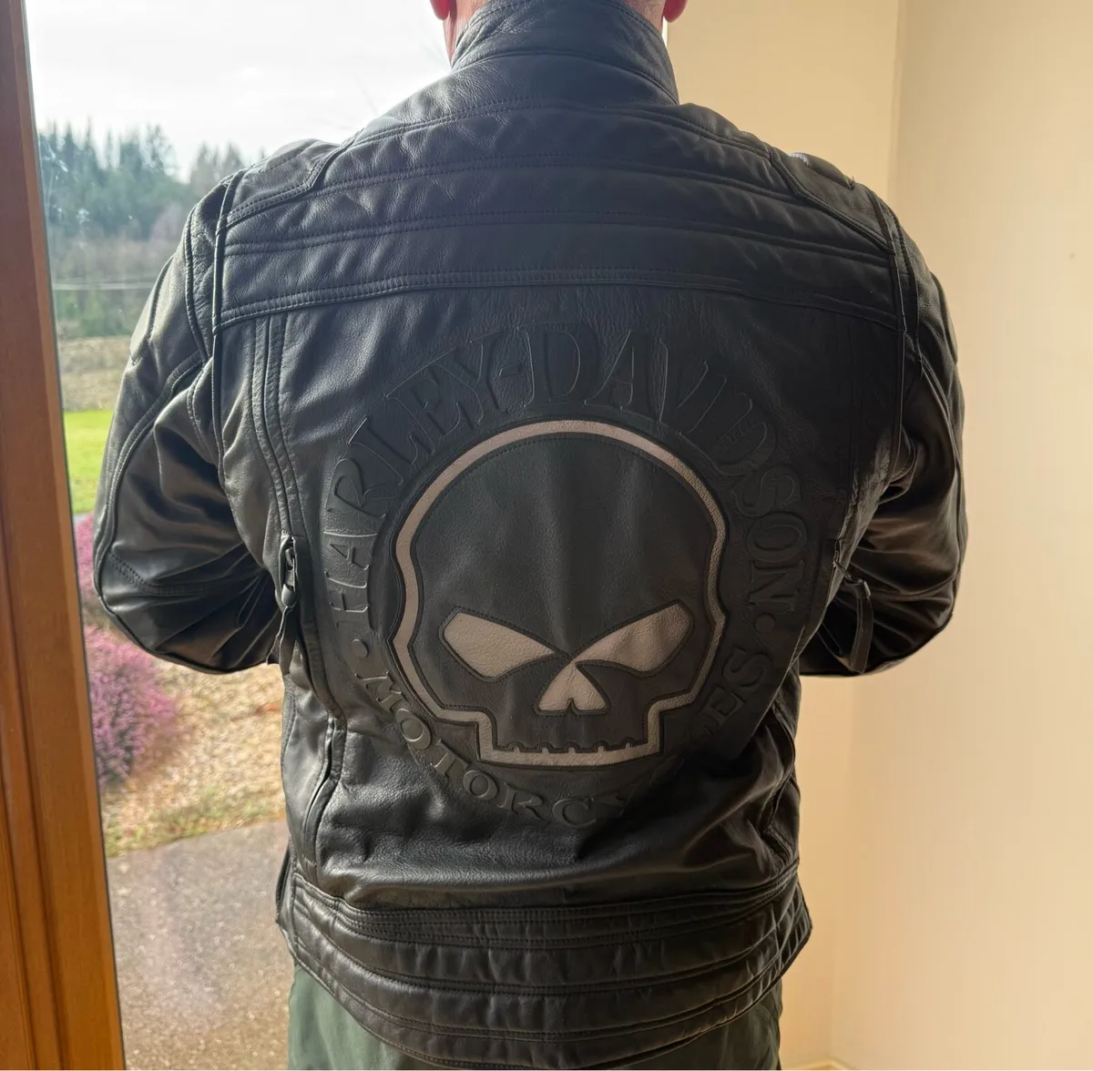 Harley Davidson leather jacket - Image 1