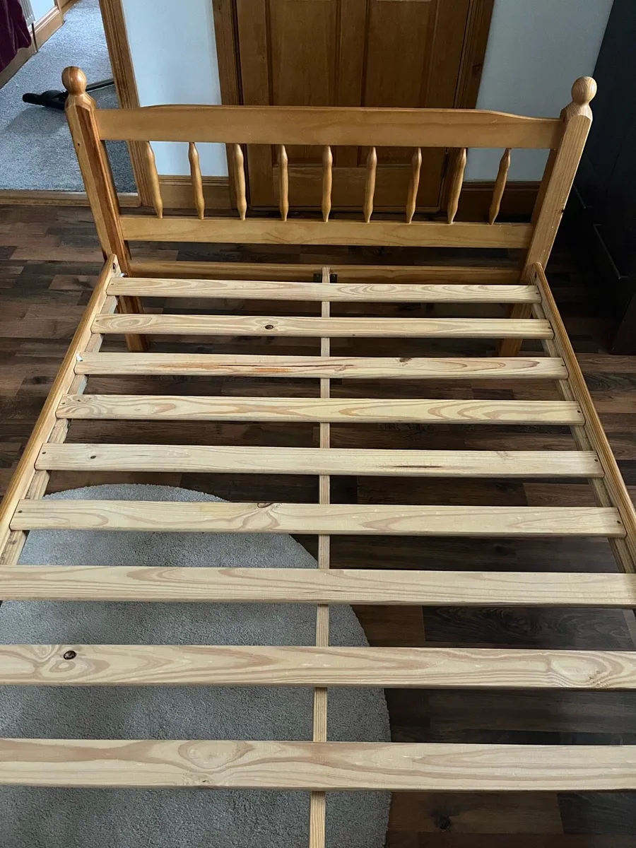 Wooden bed frame - Image 2