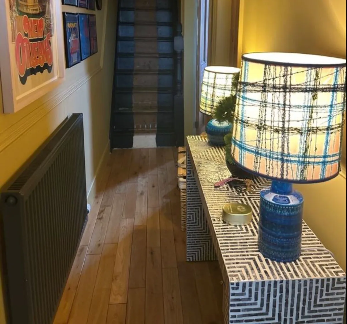 Large Mid Century Lamps - Image 1