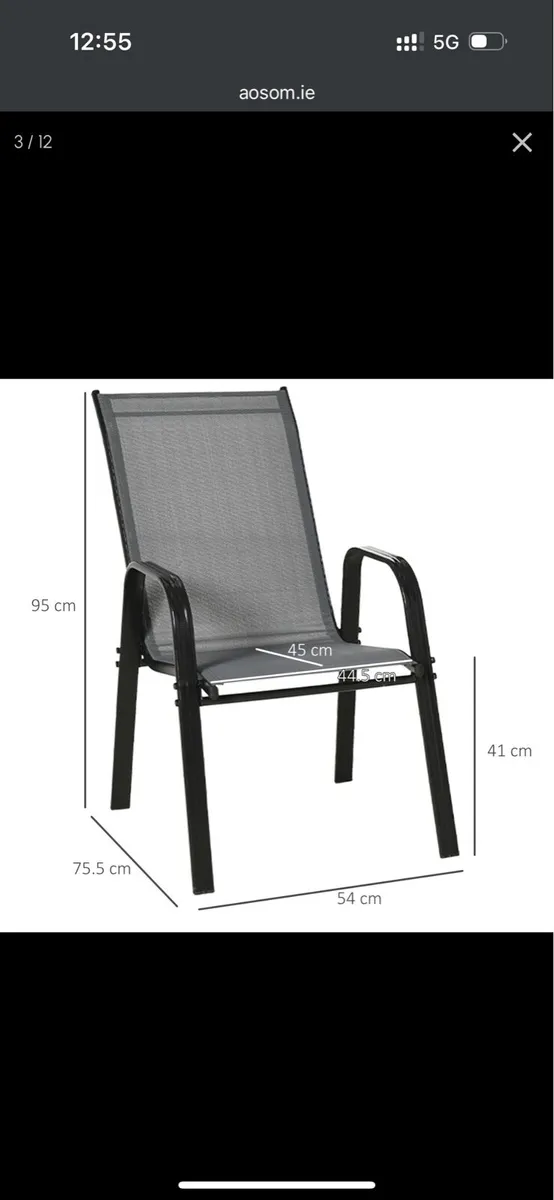 Garden Chairs - Image 3