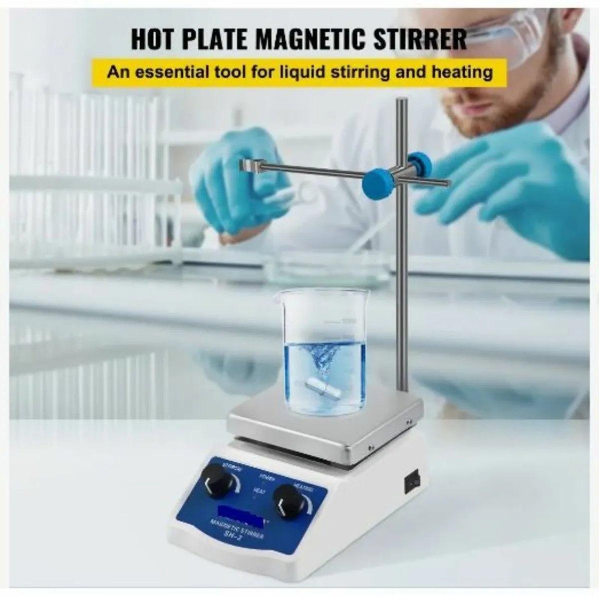 SH-2 Magnetic Stirrer Laboratory Magnetic - Image 2