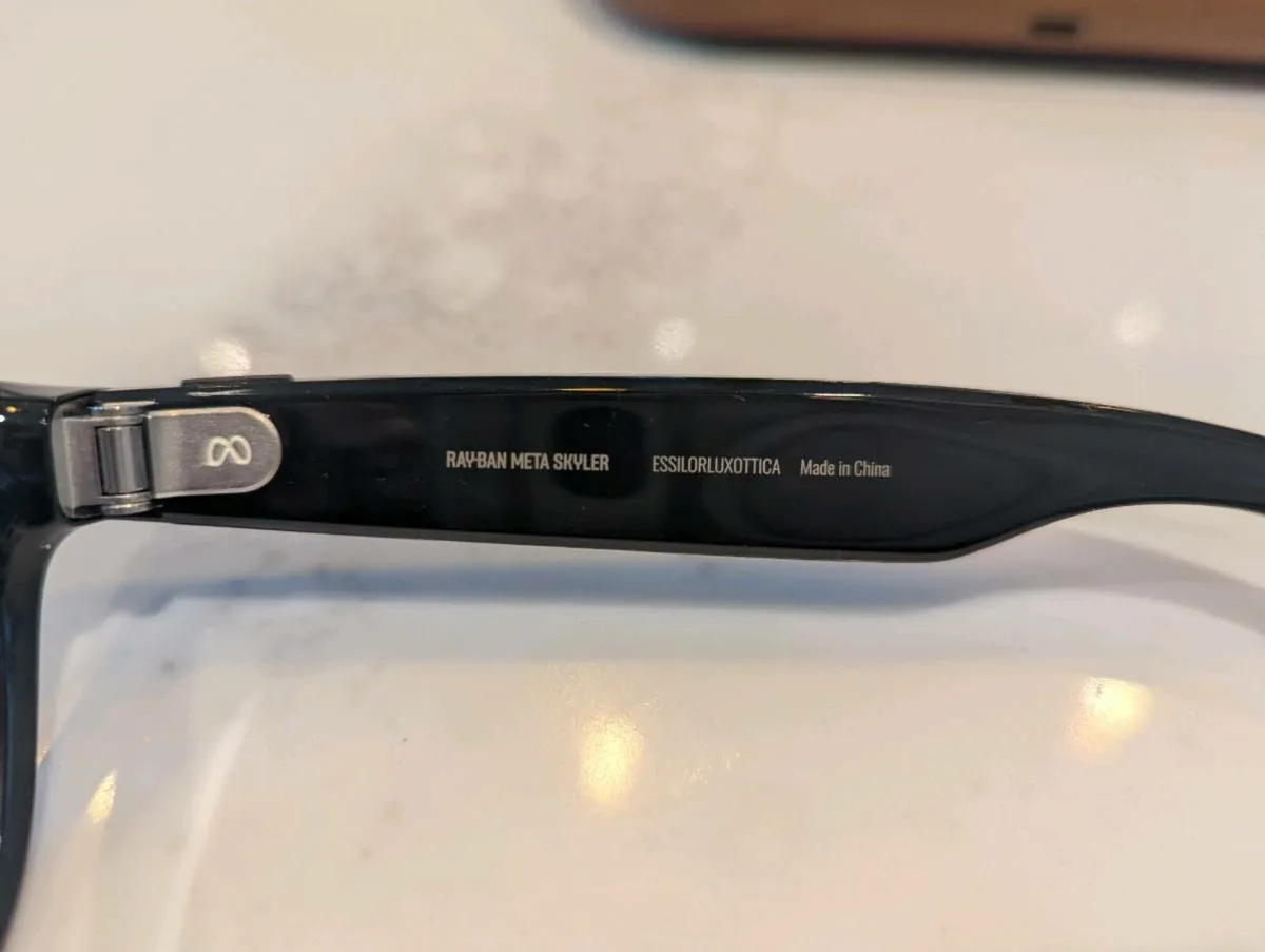 Ray-Ban Meta Skyler Smart Glasses - Shiny Black - Image 4