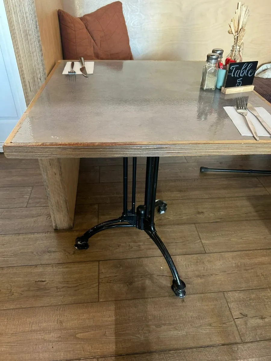 Tables & Chairs For Cafe - Image 1