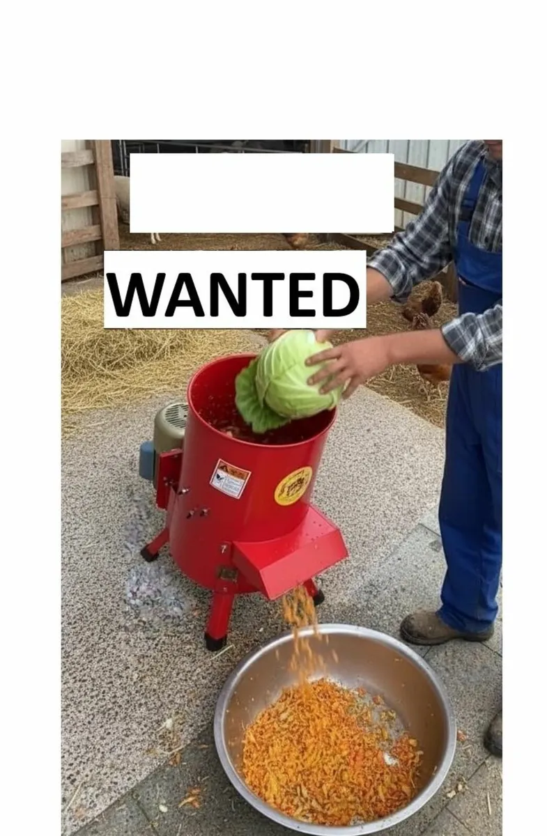 feed crusher WANTED - Image 1