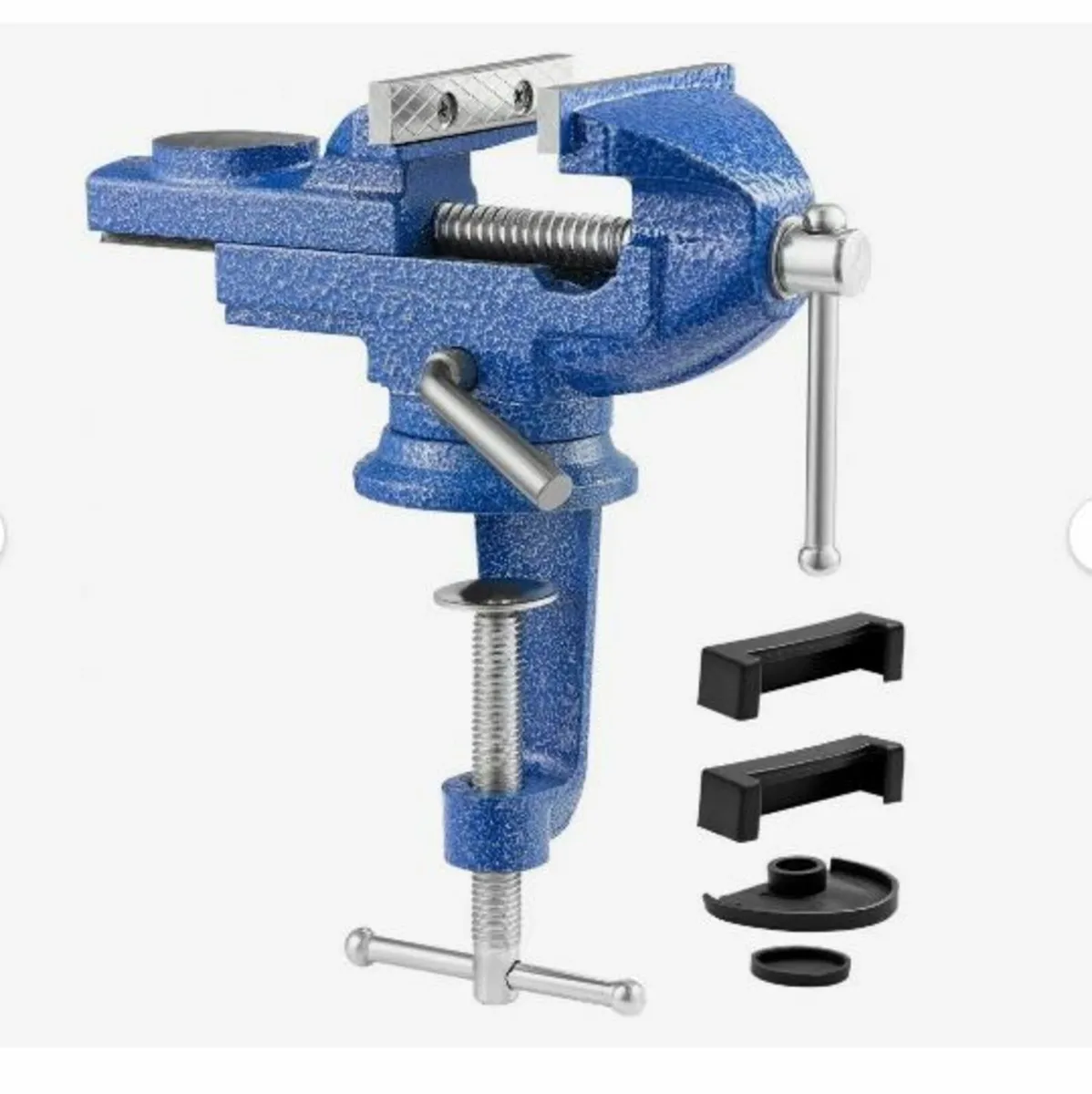 Bench Vise, 3 Inch, Portable Workbench Vice - Image 3