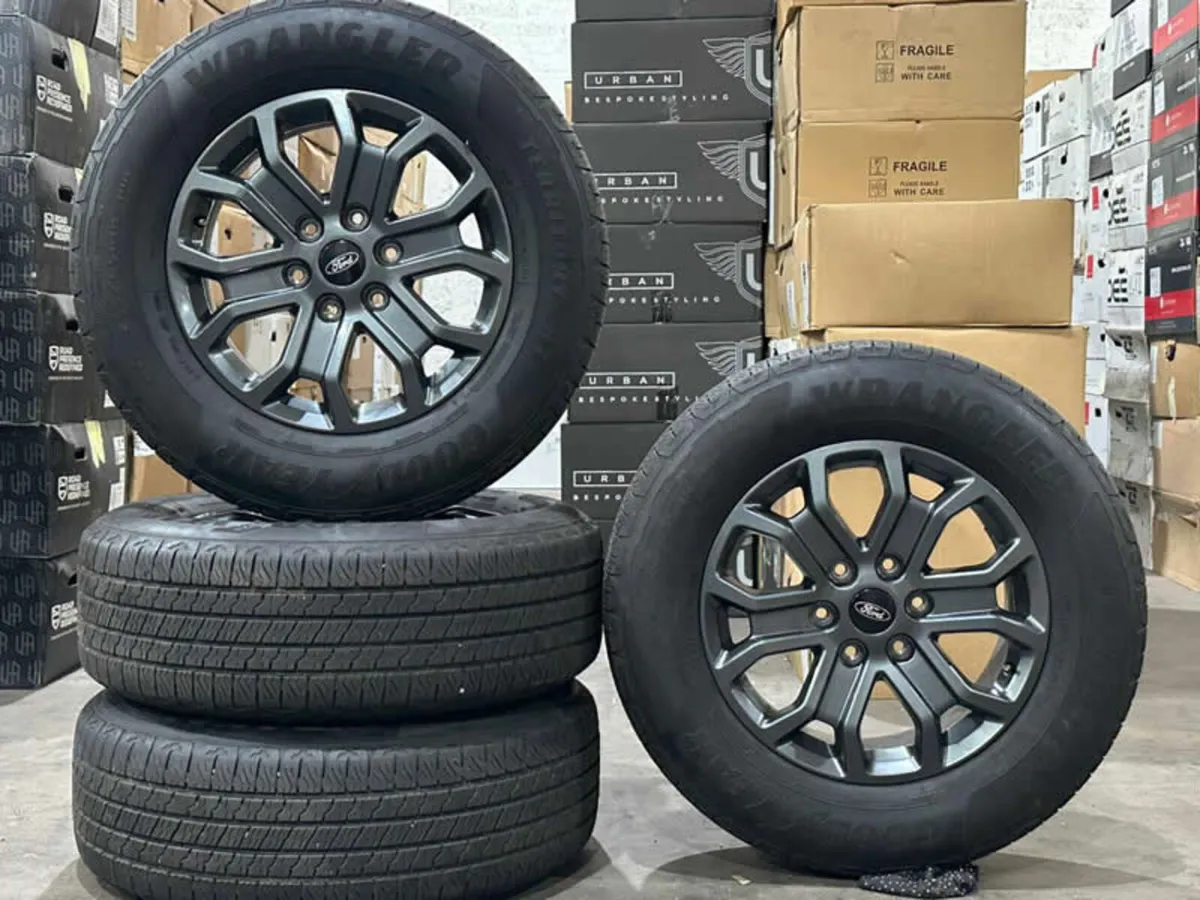18" Genuine Ford Ranger Wild track Alloys & Tyres - Image 1