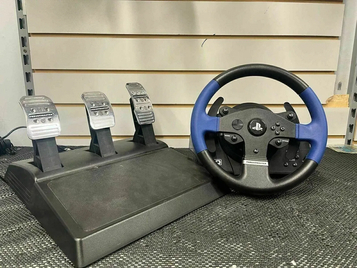 PS T150 Pro Wheel & Pedals - Image 1