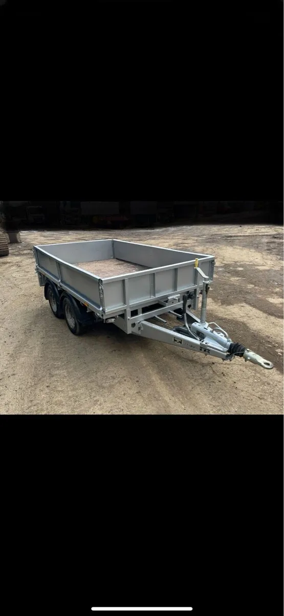 Ifor Williams plant builders trailer - Image 1