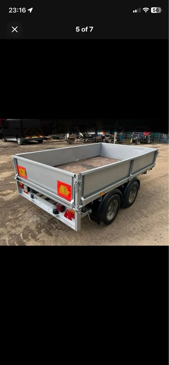Ifor Williams plant builders trailer - Image 3