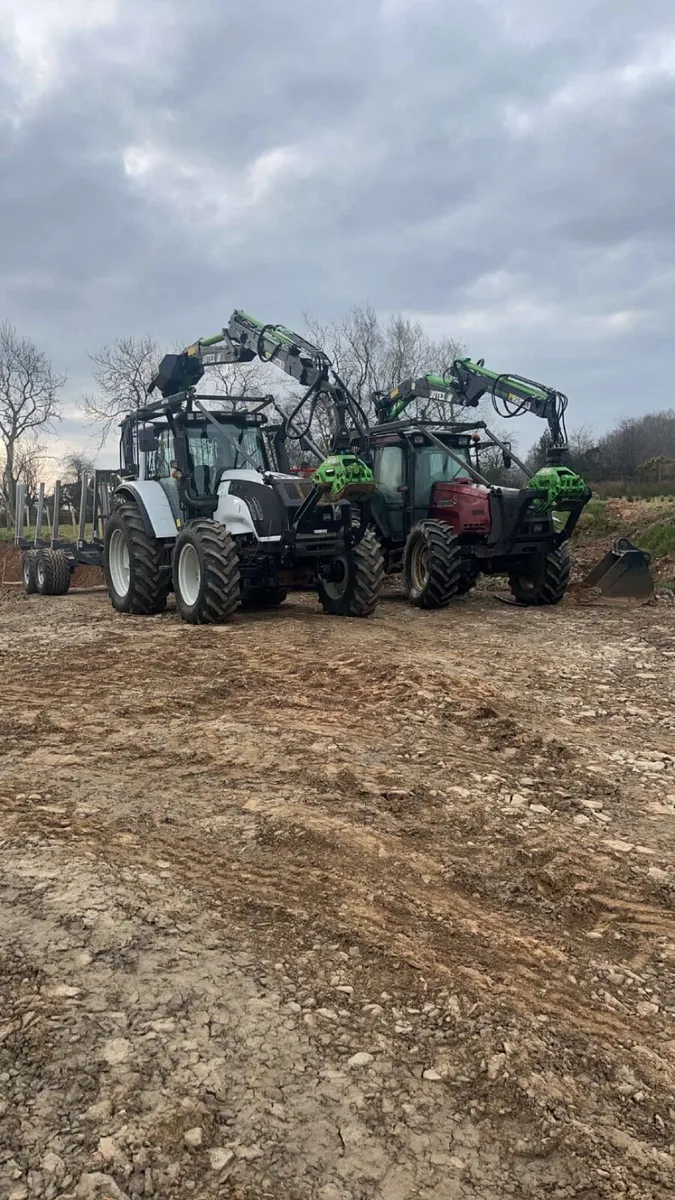 Valtra 8050 forestry Tractor - Image 1