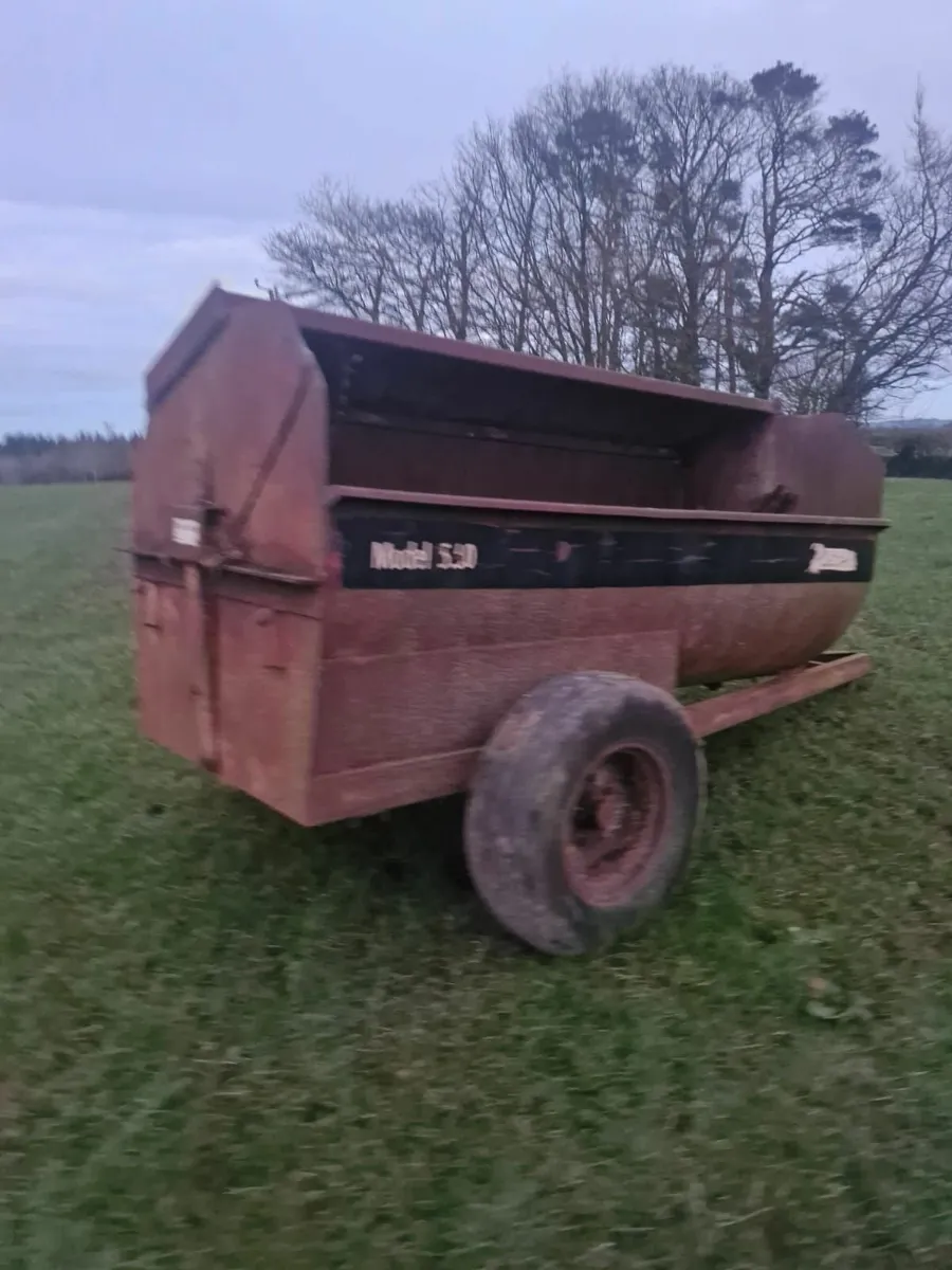 Ruscon muck spreader, Used - Image 4