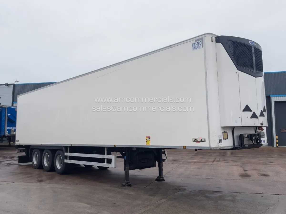 2021 CHEREAU TWIN EVAP FRIDGE TRAILER - Image 1