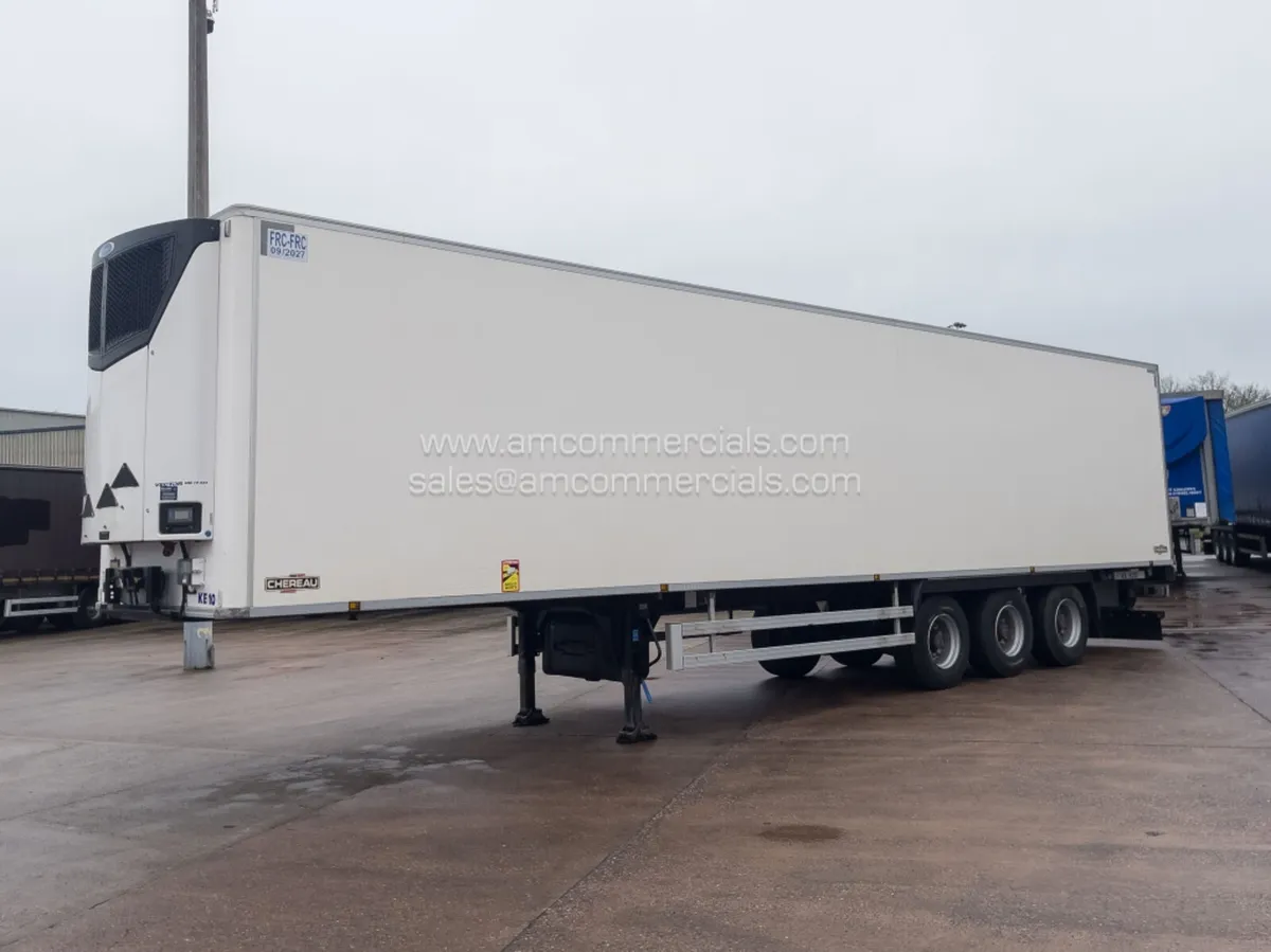 2021 CHEREAU TWIN EVAP FRIDGE TRAILER - Image 3