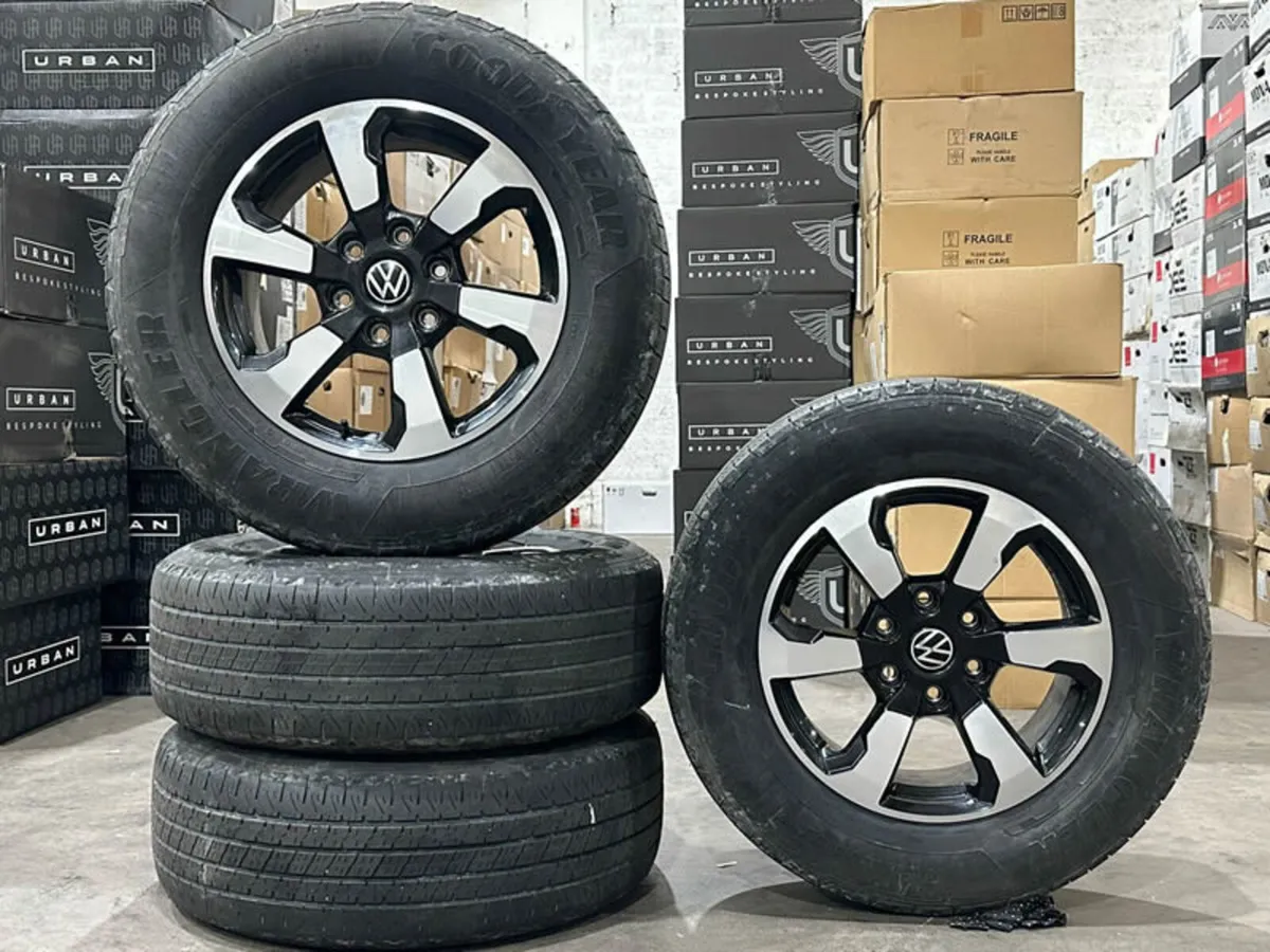 18" Genuine VW AMAROK Alloy Wheels & Goodyear Tyre - Image 1