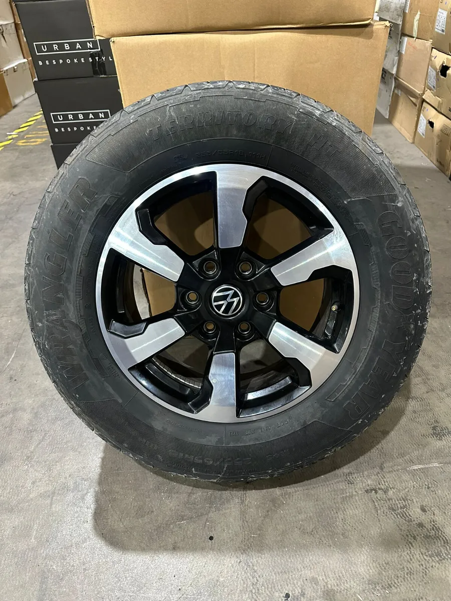 18" Genuine VW AMAROK Alloy Wheels & Goodyear Tyre - Image 2