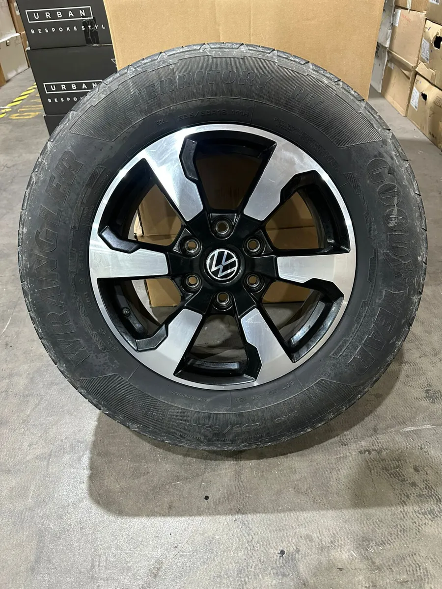 18" Genuine VW AMAROK Alloy Wheels & Goodyear Tyre - Image 4