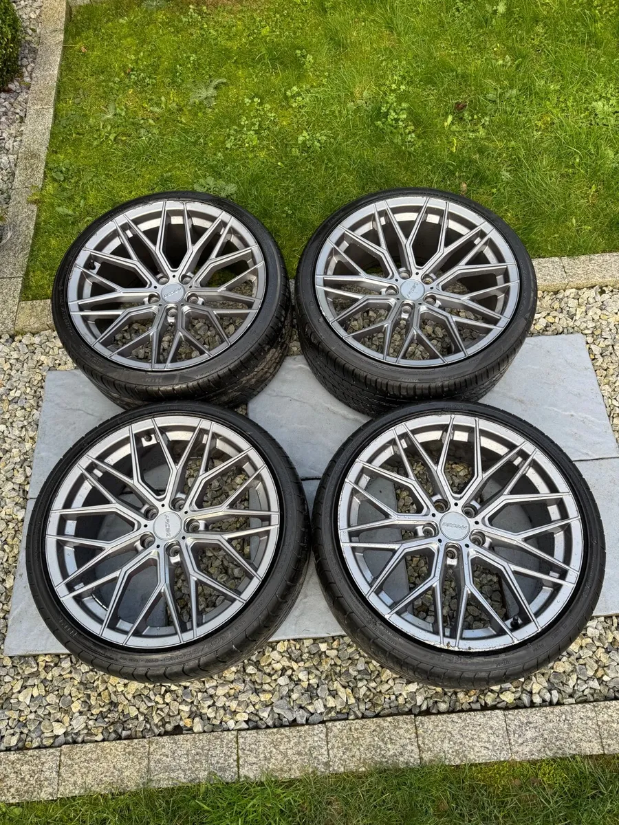 R19 new wheels 5x112 and new tyres - Image 1