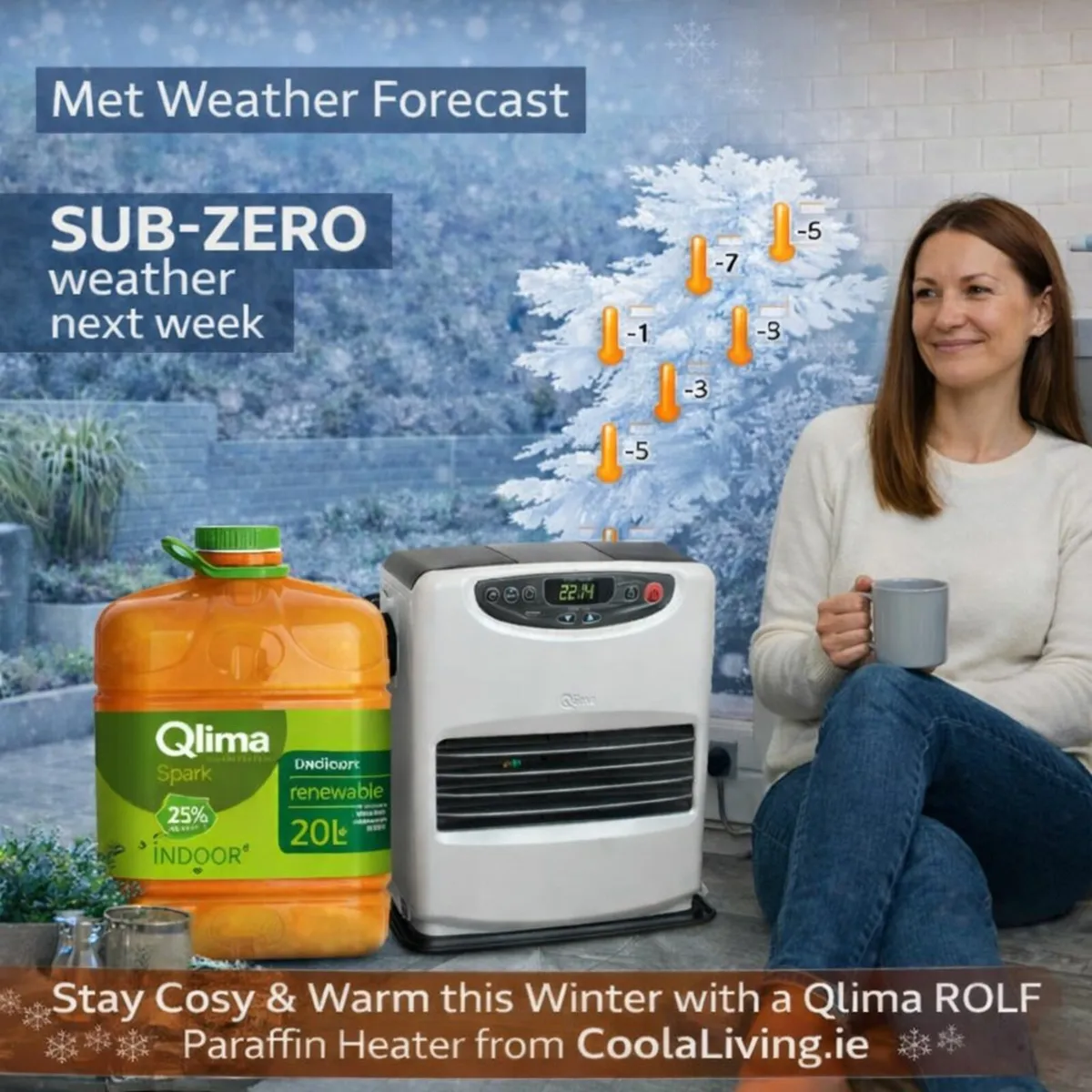 🔥 Qlima 4.6kW Laser Heater Starter Bundle - Image 3