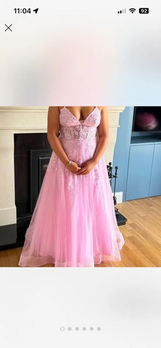 Debs dress simply Devine pink - Image 1
