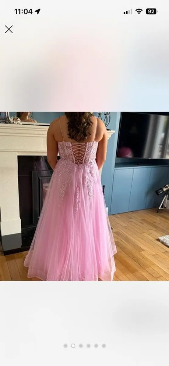 Debs dress simply Devine pink - Image 4