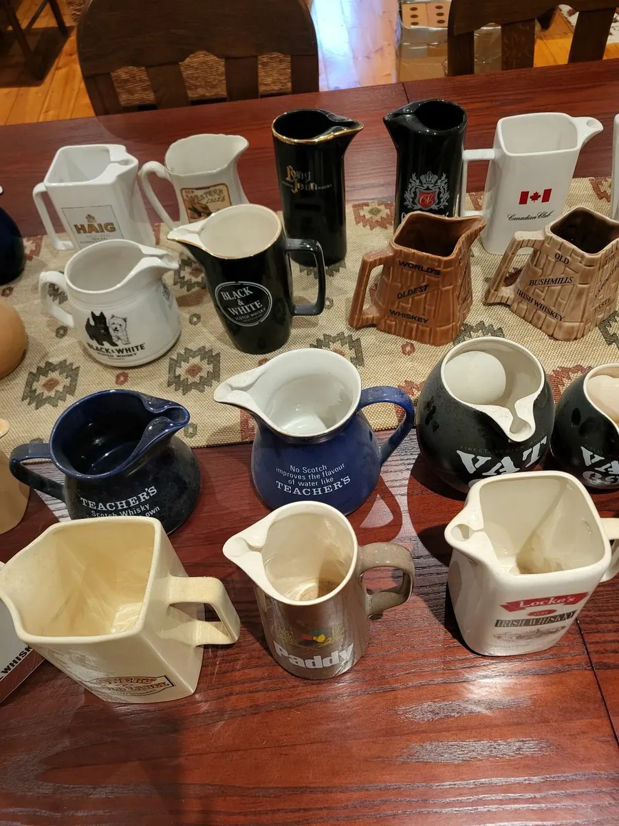 45 WHISKY WATER JUGS ADVERTISING - Image 1