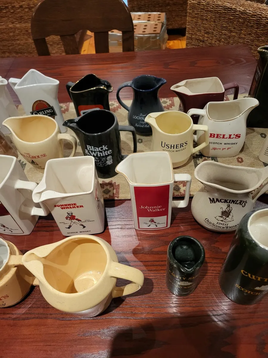 45 WHISKY WATER JUGS ADVERTISING - Image 2