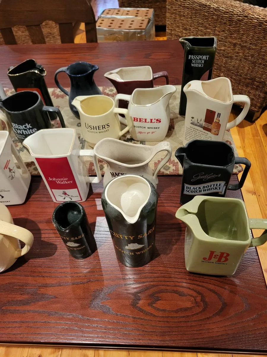 45 WHISKY WATER JUGS ADVERTISING - Image 4