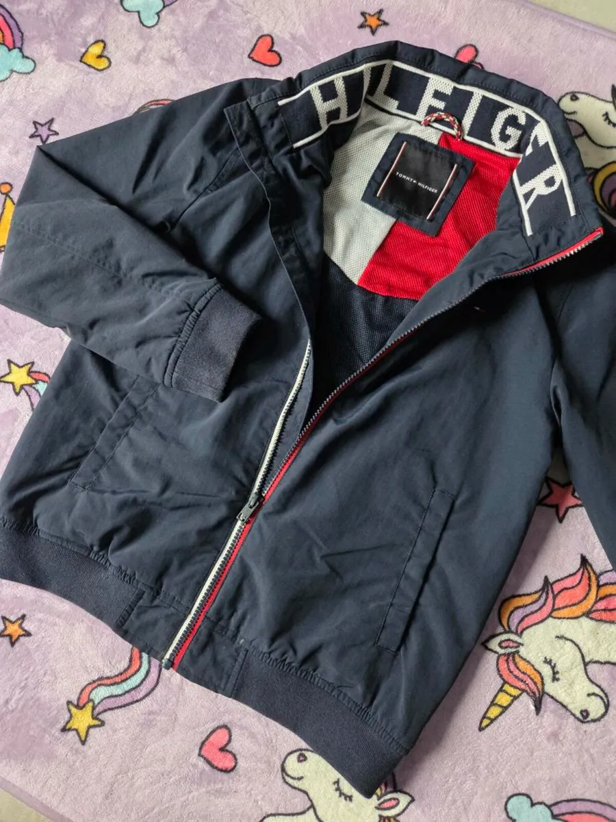12-13years, Tommy Hilfiger Hooded Jacket Like New - Image 2