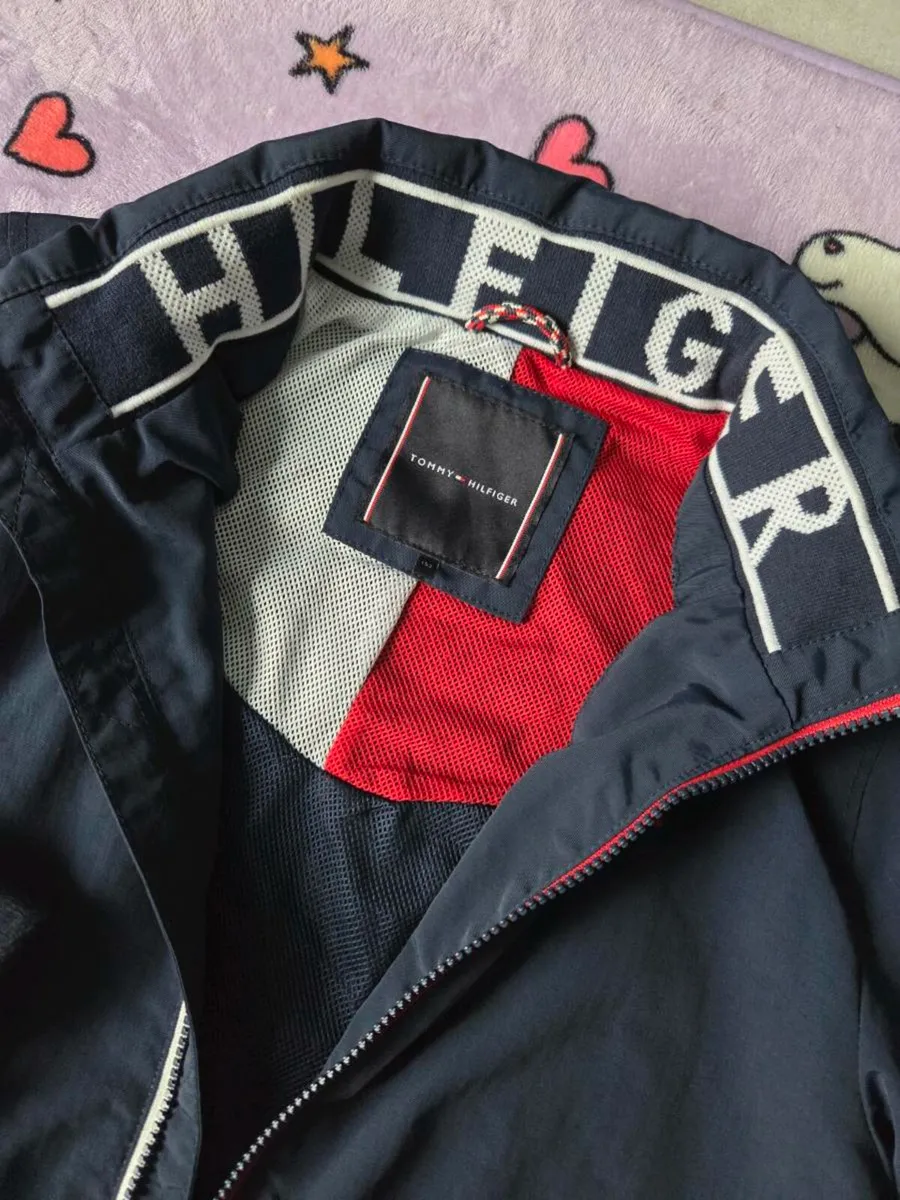 12-13years, Tommy Hilfiger Hooded Jacket Like New - Image 3
