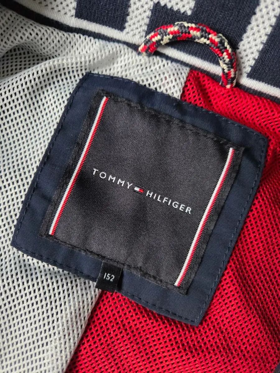 12-13years, Tommy Hilfiger Hooded Jacket Like New - Image 4