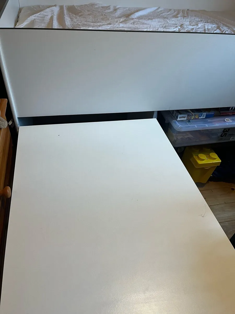 Kids Storage Bed with Desk - Image 2