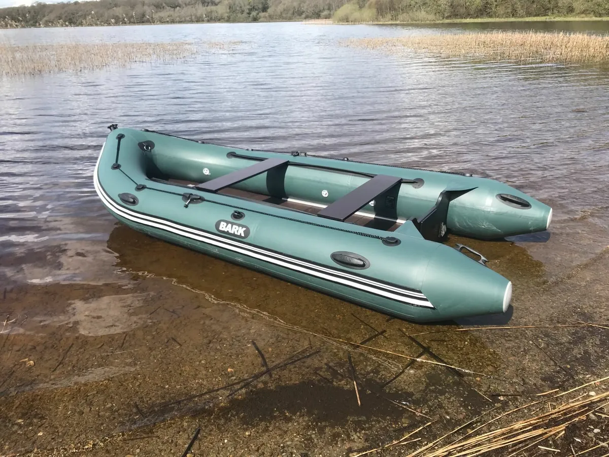 3.90 m new PVC inflatable boat BARK BN-390SD - Image 3