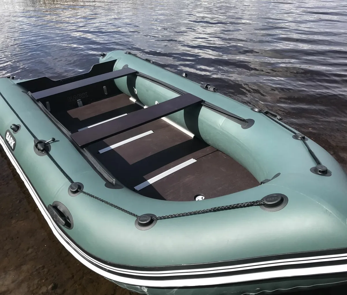 3.90 m new PVC inflatable boat BARK BN-390SD - Image 4