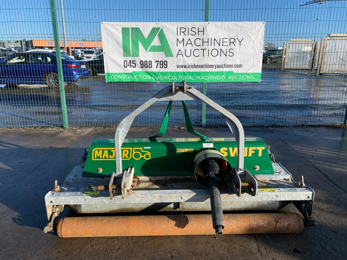 BID ONLINE NOW - 2023 MAJOR MJ71-190 ROLLER MOWER - Image 1