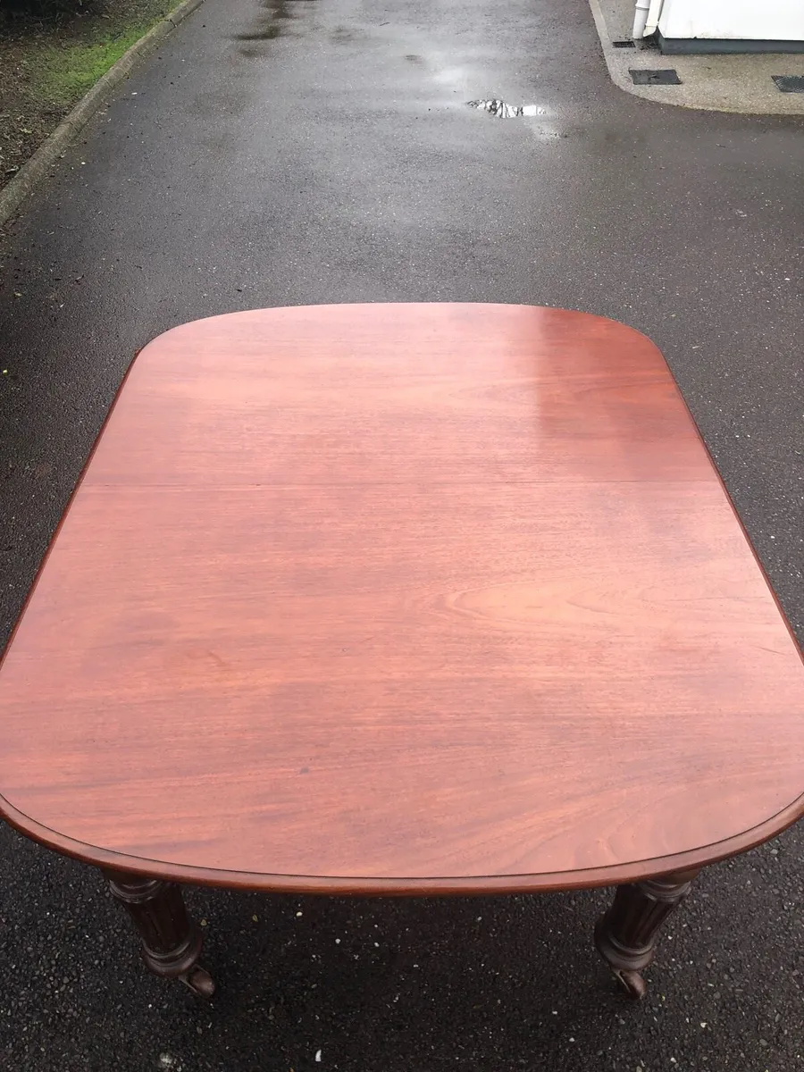 Mahogany Adjustable Dinning Table - Image 2