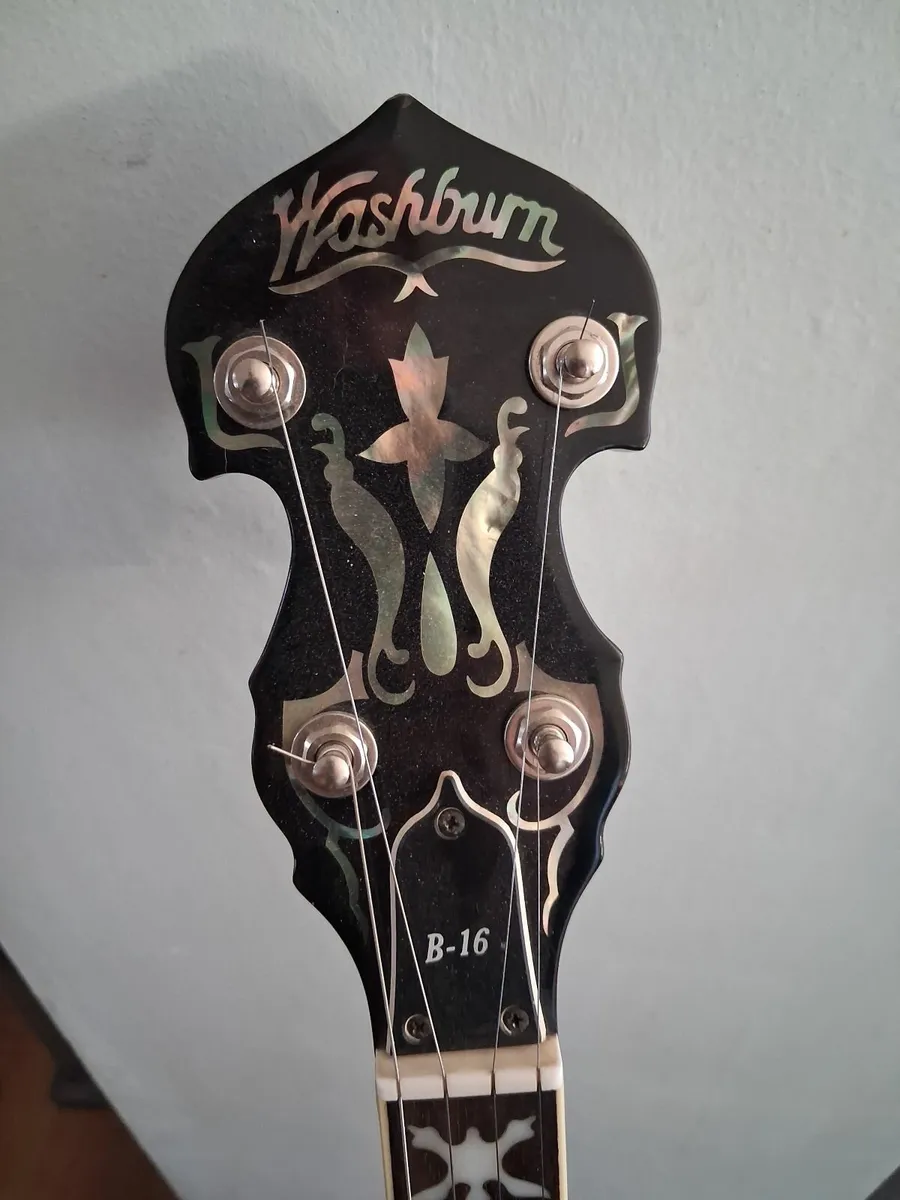 Washburn B16 5 String Banjo - Image 2