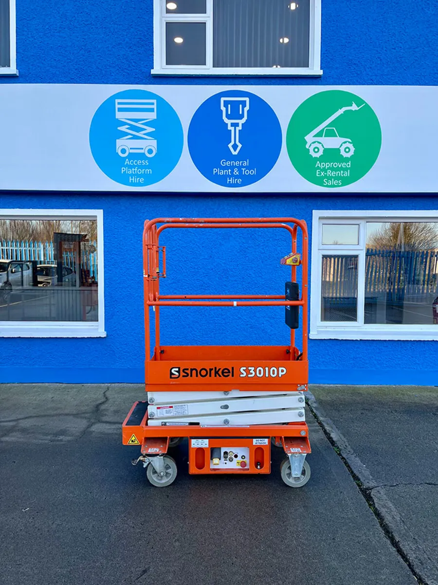 Snorkel S3010P Push Around Scissor Lift - Image 4