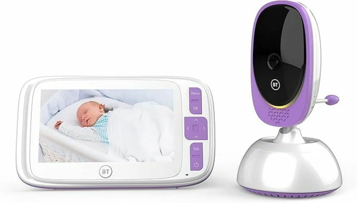 BT Smart Video Baby Monitor, 5 inch colour screen - Image 3
