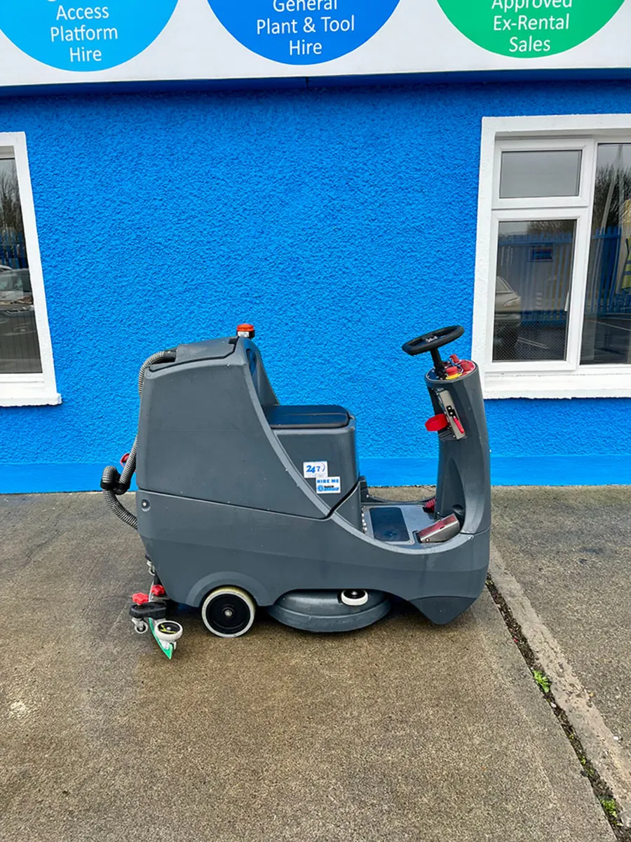 Numatic Ride-on Floor Scrubber Dryer Lithium Power - Image 1