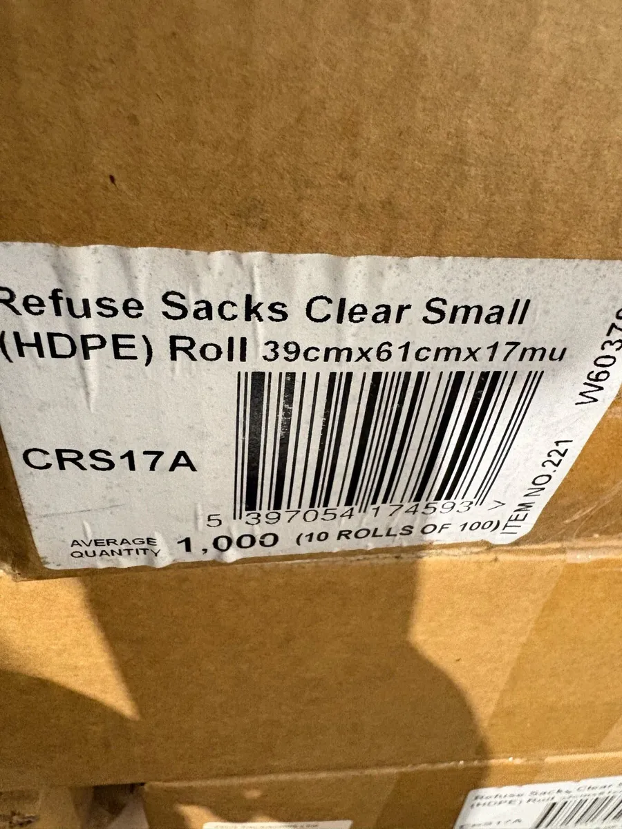 Plastic bags Strapping and Paper bags - Image 1