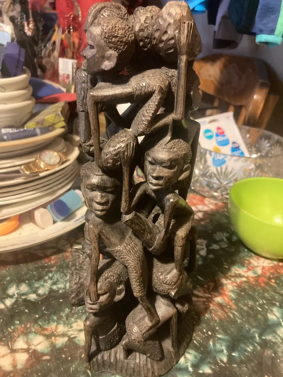 African tree of life hand craved free postage - Image 2