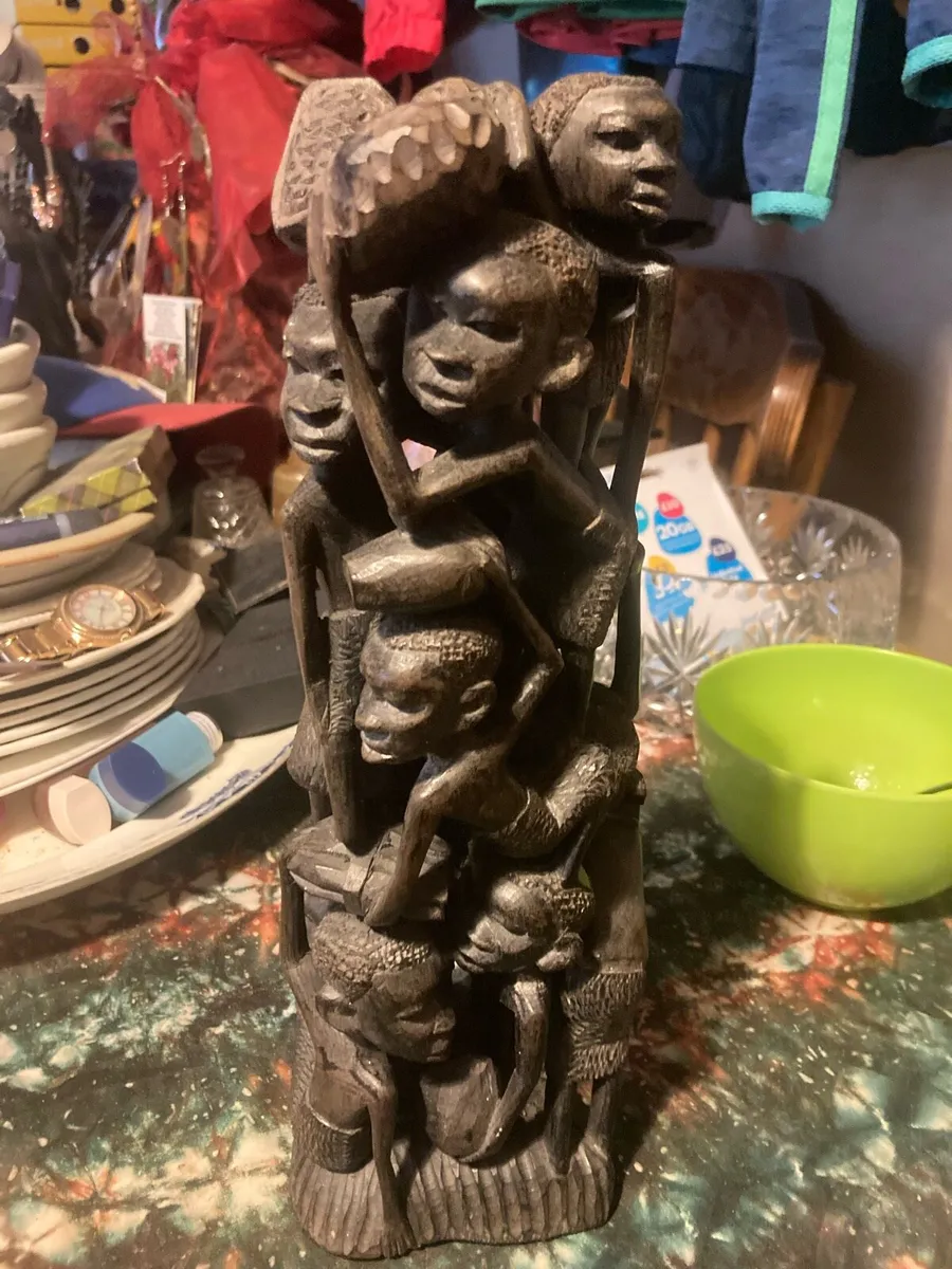 African tree of life hand craved free postage - Image 1