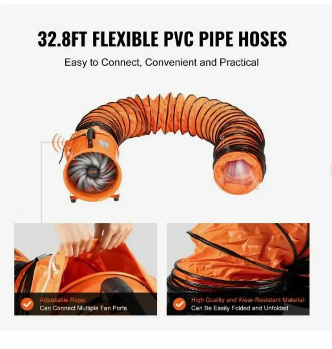 Portable Ventilator, 304.8mm Heavy Duty Cylinder - Image 4