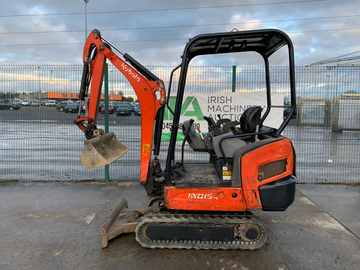 BID ONLINE NOW - KUBOTA KX015 MINI EXCAVATOR - Image 2