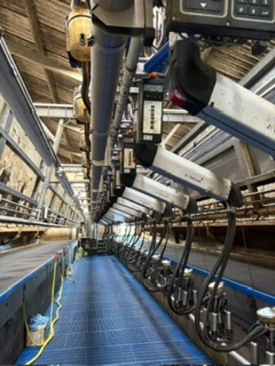 2017 Delaval 24 Unit Swing over milking parlour - Image 1