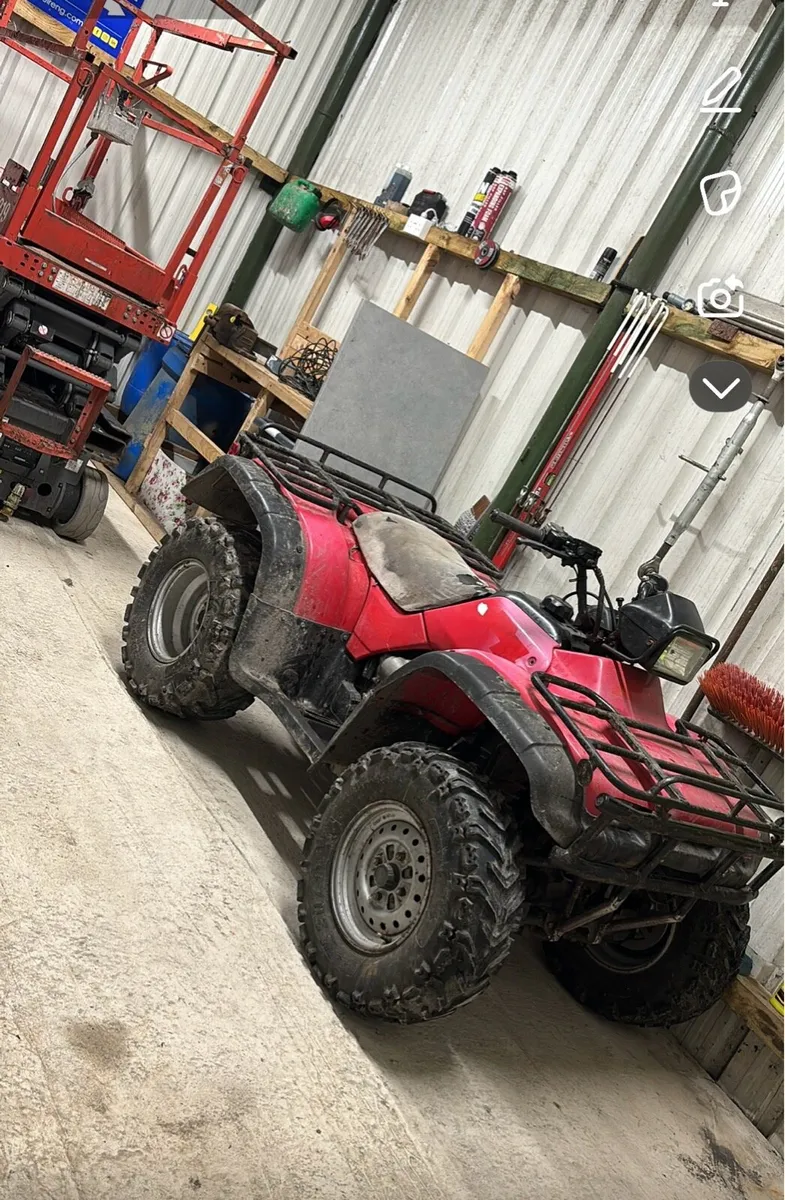 Honda 450 Foreman - Image 2