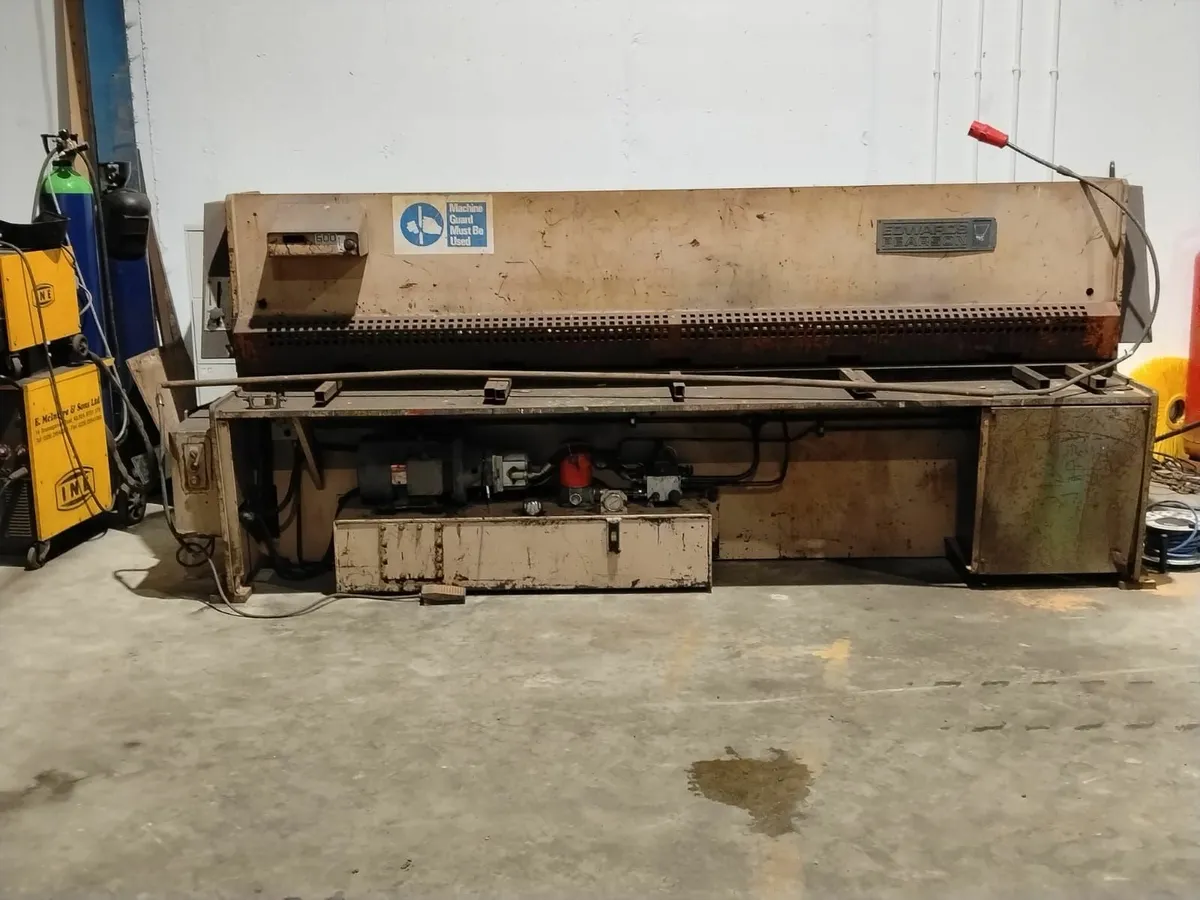 FOR SALE - SHEET METAL GUILLOTINE - Image 1