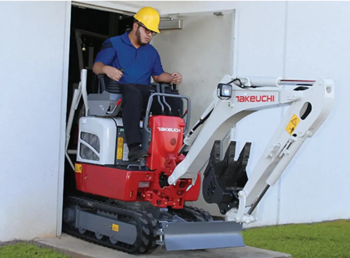 New Takeuchi TB210R micro digger - Image 1