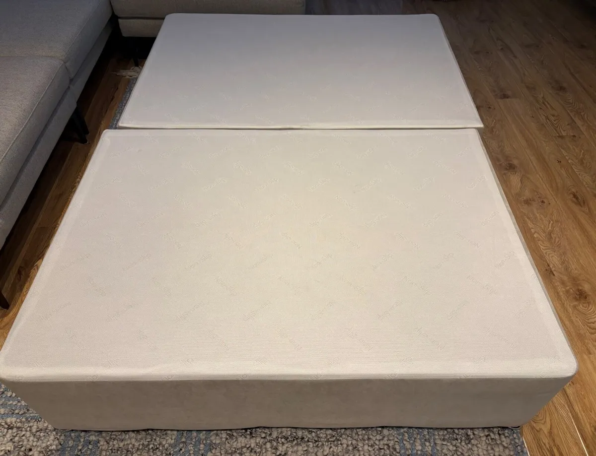 Boxed Bed frame and head board - Image 4