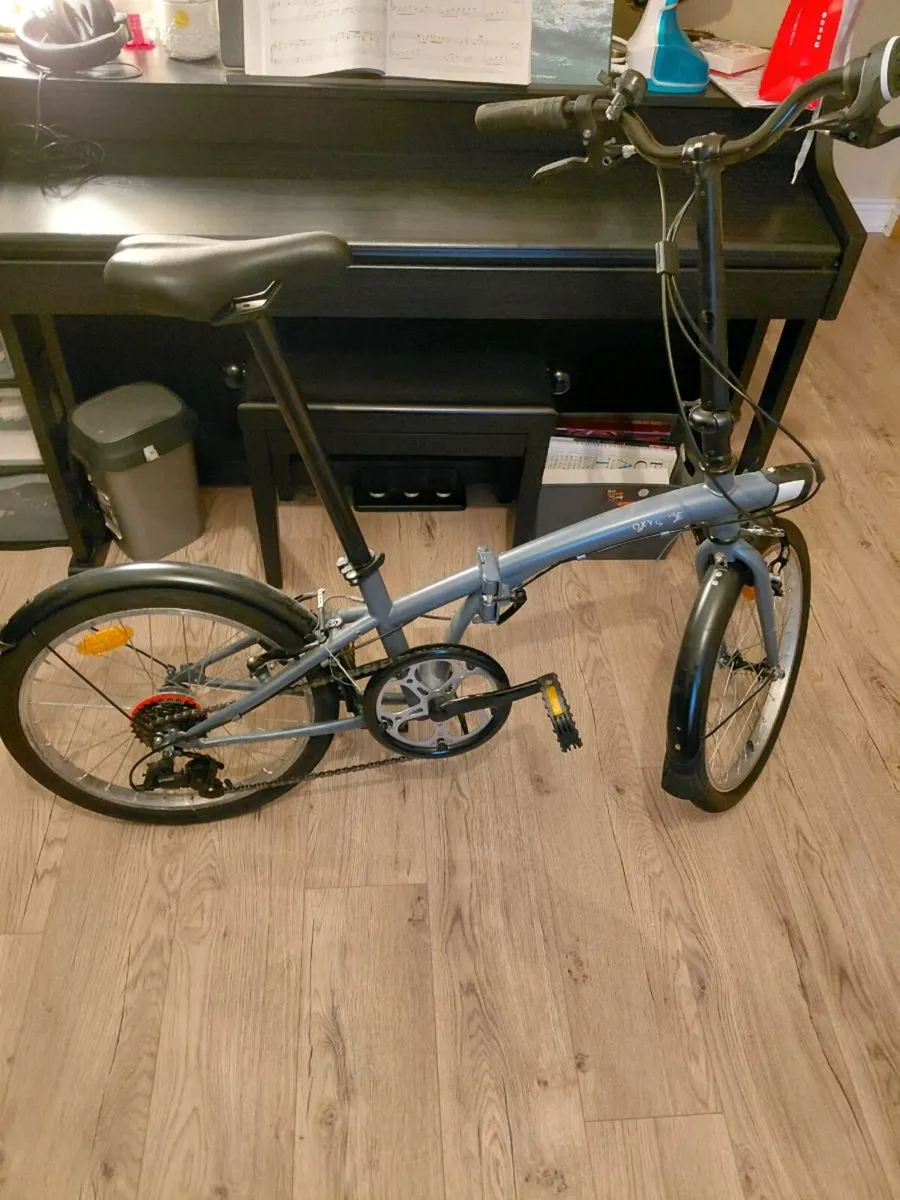 BTWIN Folding Bike Fold 120 - Grey - Image 3